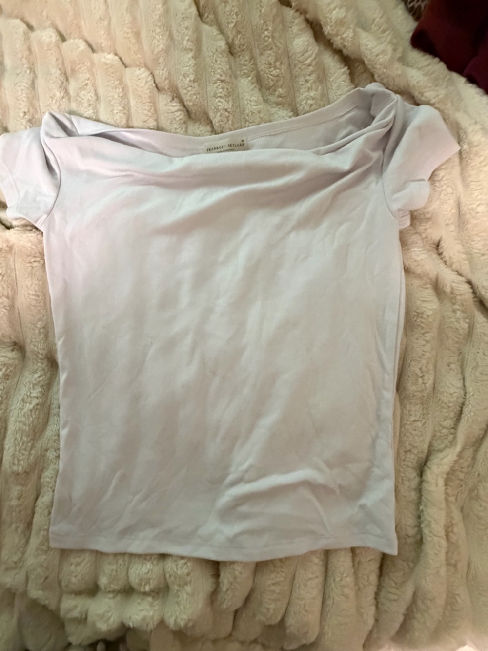 Drop neck top